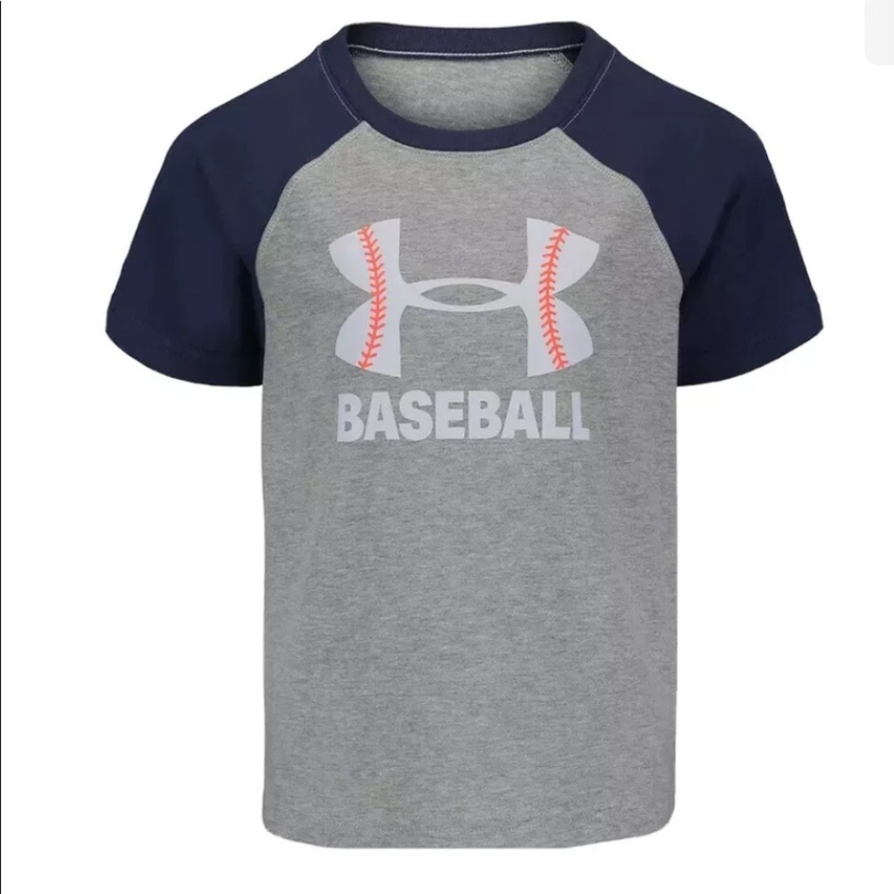 Under Armour Little Boys Raglan Graphic Tee Size 4